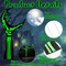 Greentek; 12 Pack Halloween Skeleton Hand Yard Signs, Glow in the Dark Plastic Lawn Stakes, Waterproof Outdoor Graveyard Decorations for Garden, Front Yard, Walkway, Haunted House Halloween Party Decor; Category:Halloween Yardstakes; Image:4